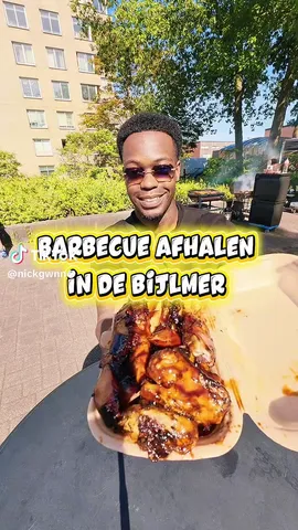 Ik ging gisteren langs @buurikitchen voor een van de lekkerste barbecue portie!!! Ja dit was super lekker goeie vibes daar, echt een hood icoon! Halal ook nog wat wil je nog meer. #foodtok #foodies #foodreview #amsterdam #barbecue